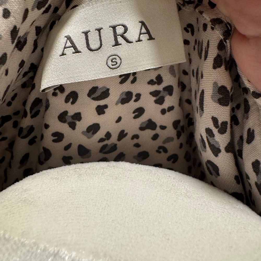 Aura Leopard Button Front Maxi Shirt Dress - Picture 6 of 10